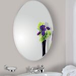 Ogledalo elipsasto sa fazetnom 50x70cm