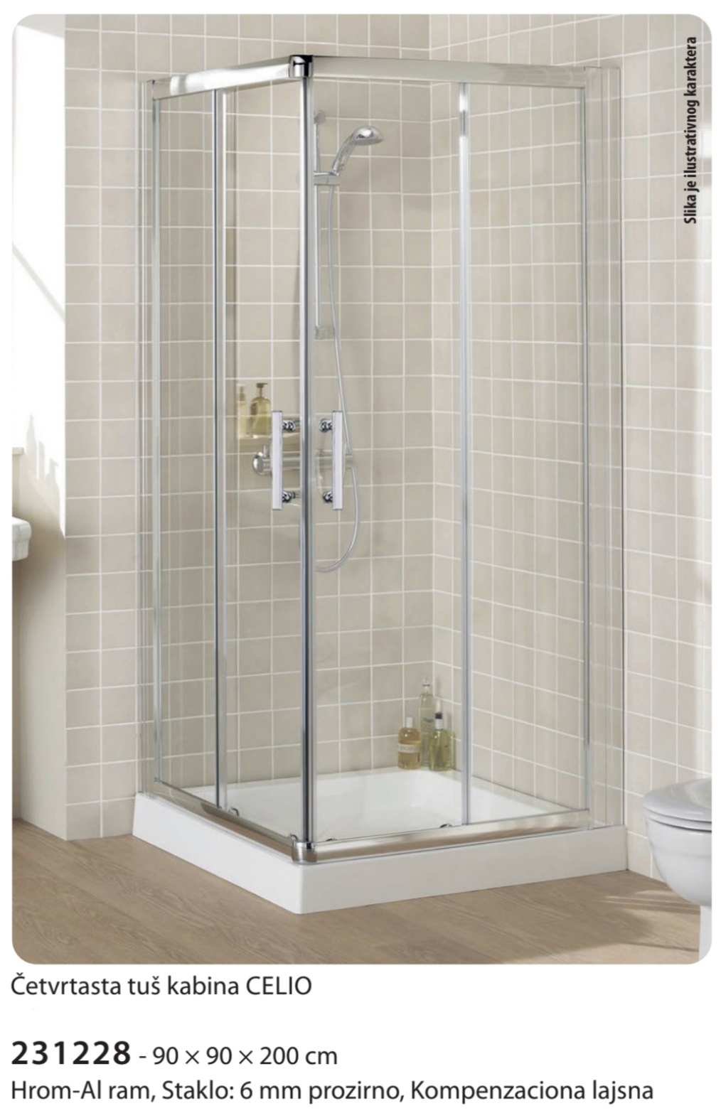 IMG_20250911_085422 Kabina Celio 90x90 PROVIDNA - Slika 1