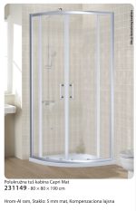 Kabina Capri R80 MAT