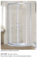 Kabina Capri R90 MAT