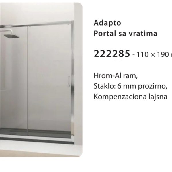 Tus VRATA 110cm visina190 cm Adapto