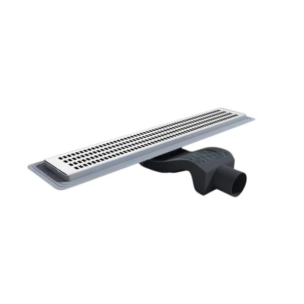 Tuš Kanalica 60cm, prohrom kare