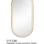 Led Ogledalo GOLDY 60x90 ZLATO