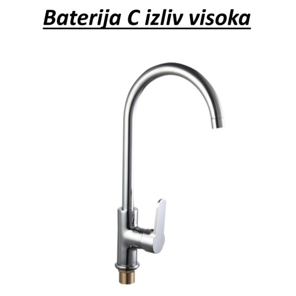 LUX Baterija C izliv VISOKA