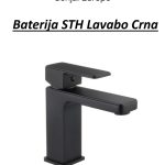 EUROPE Baterija STH Lavabo CRNA