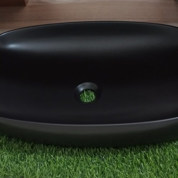 LAMBADA Lavabo Nadgradni 835 Crni