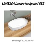 Nadgradni Lavabo LAMBADA 835