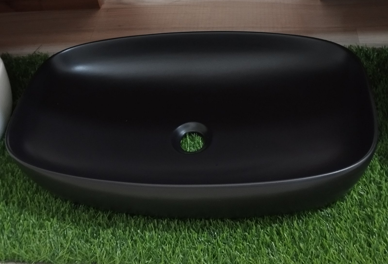 LAMBADA LAMBADA Lavabo Nadgradni 835 Crni - Slika 1