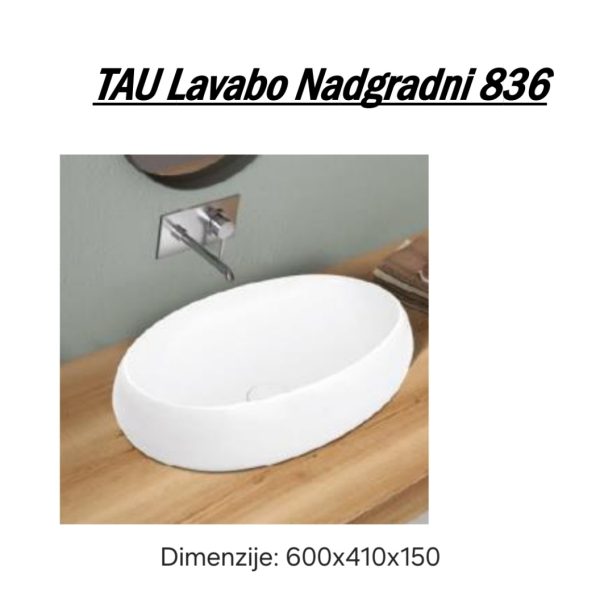 Nadgradni Lavabo TAU 836